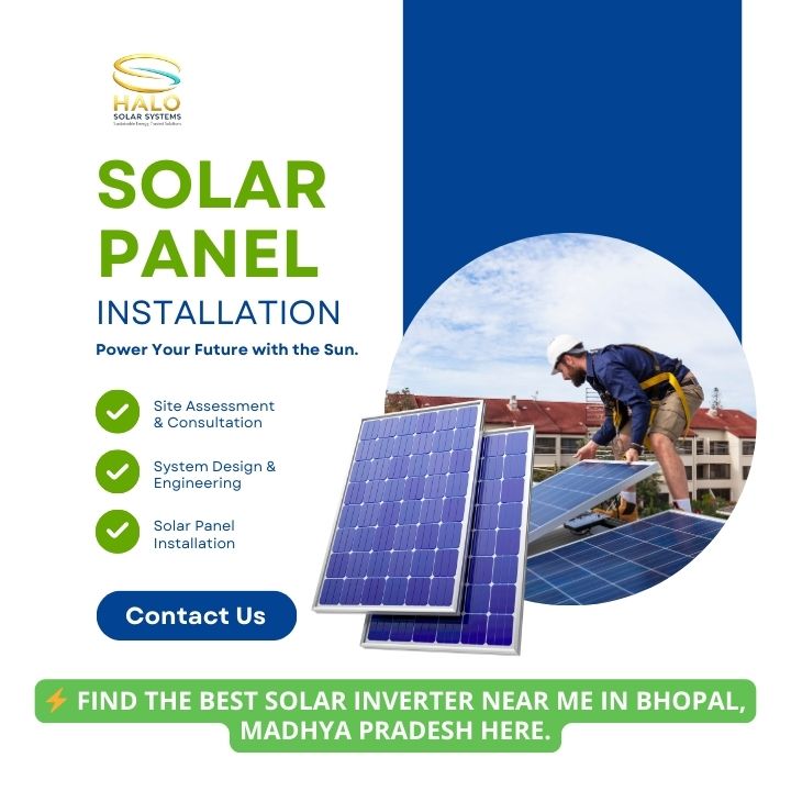 Solar Panel Installation in Bhopal by Halo Solar Systems