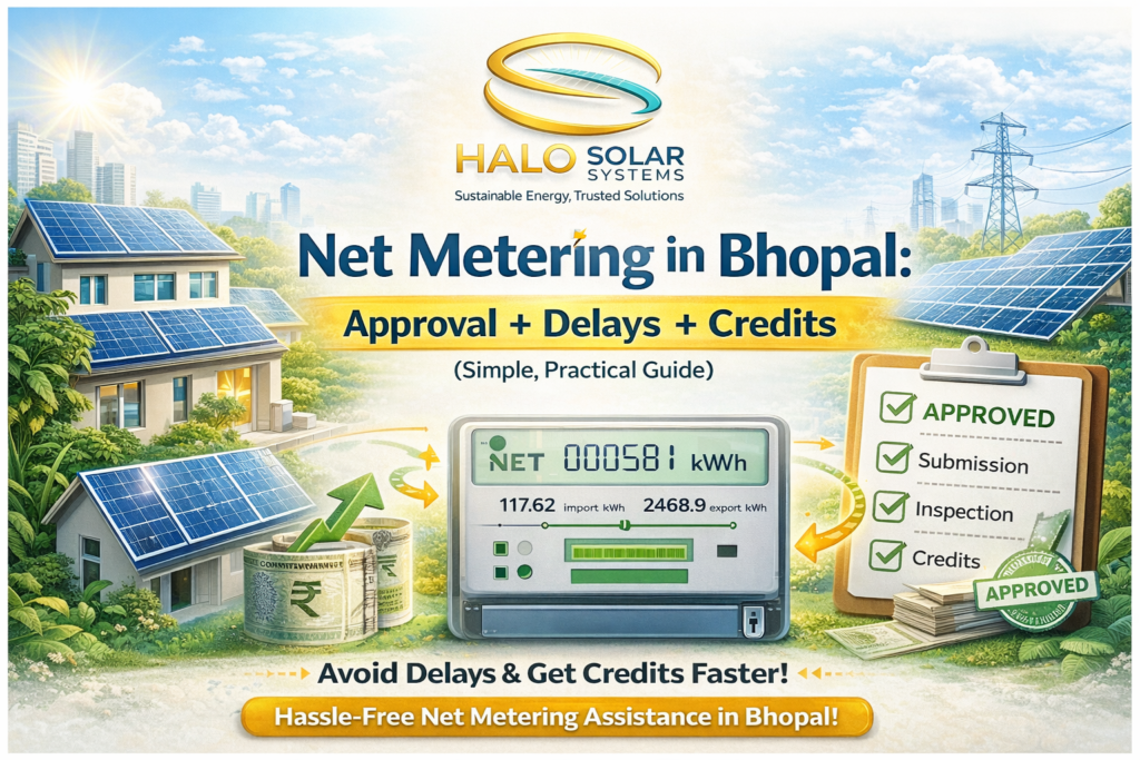 Net Metering in Bhopal Approval + Delays + Credits